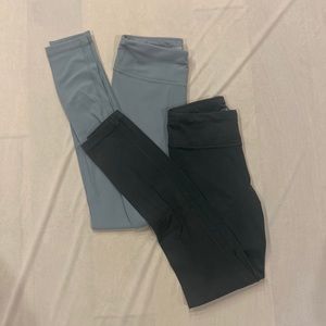 Athleta girl: pack of two leggings - lightly worn, good condition